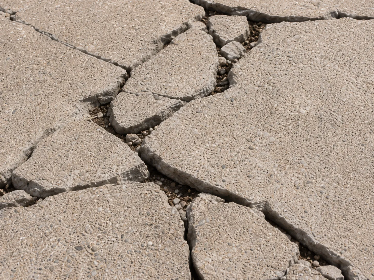 Commercial concrete slab